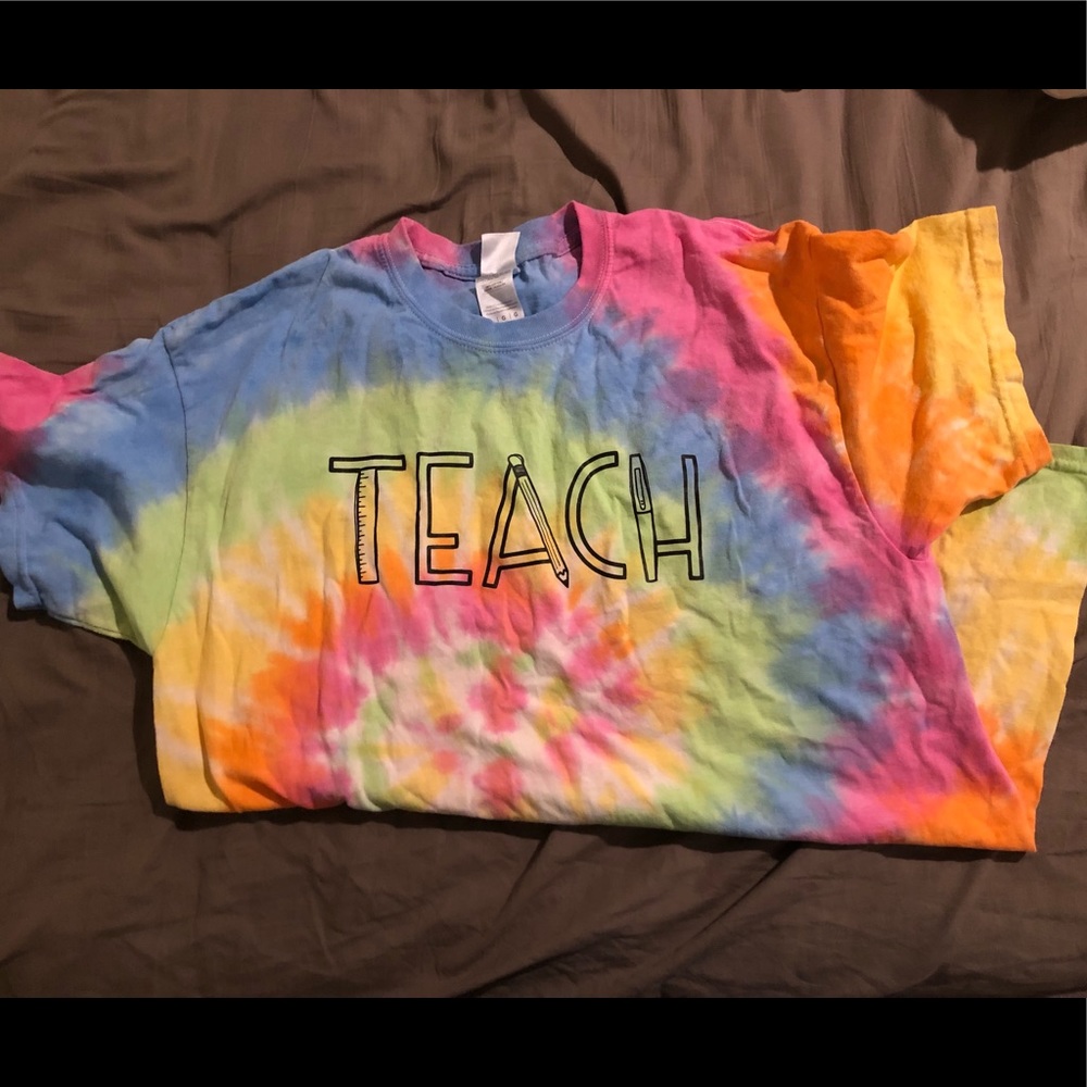 TEACH Tye Dye Shirt